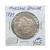 1889 Morgan Silver Dollar