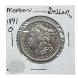 1891-O Morgan Silver Dollar