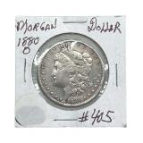1880-O Morgan Silver Dollar