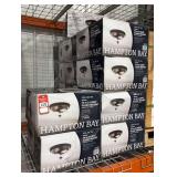 Hampton Bay 14" 2 Light Flush Mount-15 Fixtures