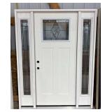 Novatech Entry Door with Sidelights & Frame