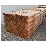 Douglas Fir Round Posts-138 pcs