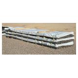 Gray 3LOBE23-Grooved Composite Decking Boards-48 pcs