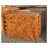 Douglas Fir Round Posts-138 pcs