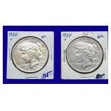 1924-S Peace Silver Dollars