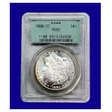 1880-CC Morgan Silver Dollar PCGS MS65