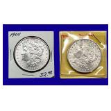 1900-P Morgan Silver Dollars