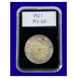 1921-P Morgan Silver Dollar