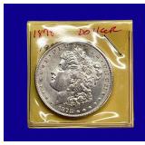 1878-S Morgan Silver Dollar NGCA MS63