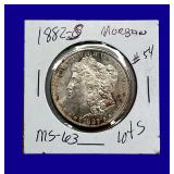 1882-S Morgan Silver Dollar