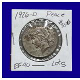 1926-D Peace Silver Dollar
