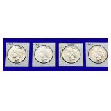 1923-P Peace Silver Dollars