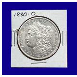 1880-O Morgan Silver Dollar