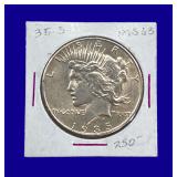 1935-S Peace Silver Dollar