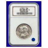 1921 Alabama Silver Half Dollar NGCA MS64