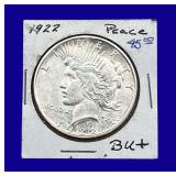 1922-D Peace Silver Dollar