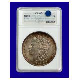 1886-P Morgan Silver Dollar ANA MS63