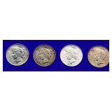 1923-P Peace Silver Dollars