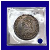 1809 Draped Bust Silver Half Dollar