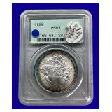 1886-P Morgan Silver Dollar PCGS MS63