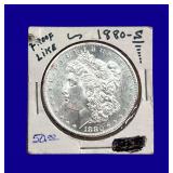 1880-S Morgan Silver Dollar