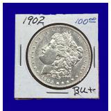 1902-P Morgan Silver Dollar