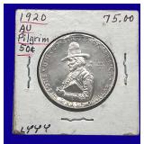 1920 Pilgrim Silver Half Dollar