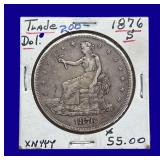 1876-S Seated Liberty Silver Dollar