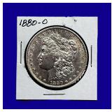 1880-O Morgan Silver Dollar