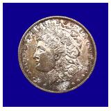 1895-O Morgan Silver Dollar