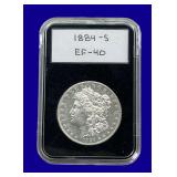 1884-S Morgan Silver Dollar