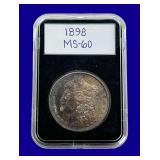 1898-P Morgan Silver Dollar