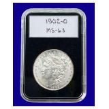 1902-O Morgan Silver Dollar