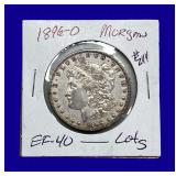1896-O Morgan Silver Dollar