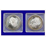 1880-S Morgan Silver Dollars