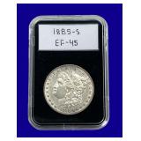 1885-S Morgan Silver Dollar
