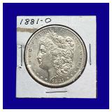 1881-O Morgan Silver Dollar