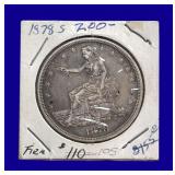 1878-S Seated Liberty Silver Dollar