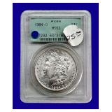 1904-O Morgan Silver Dollar PCGS MS63