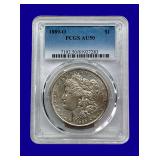 1889-O Morgan Silver Dollar PCGS AU50