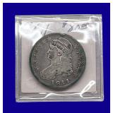 1811 Draped Bust Silver Half Dollar