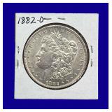 1882-O Morgan Silver Dollar