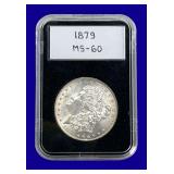 1879-P Morgan Silver Dollar