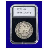 1894-O Morgan Silver Dollar