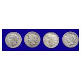 1922-S Peace Silver Dollars