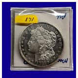 1921-D Morgan Silver Dollar