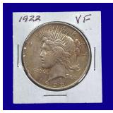 1922-P Peace Silver Dollar