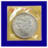 1902-O Morgan Silver Dollar