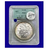 1887-P Morgan Silver Dollar PCGS MS63
