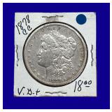 1878-CC Morgan Silver Dollar